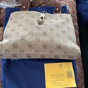 Dooney & Bourke Brown Monogram Bag